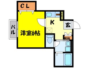 プチメゾン鳳の物件間取画像